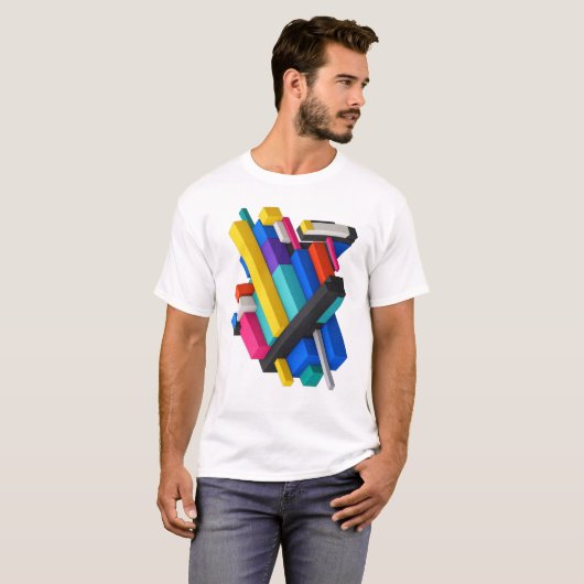 T-shirt Signal Stack (Devant entier)