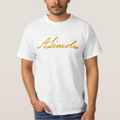 T-shirt Signature Abraham Lincoln (Devant)