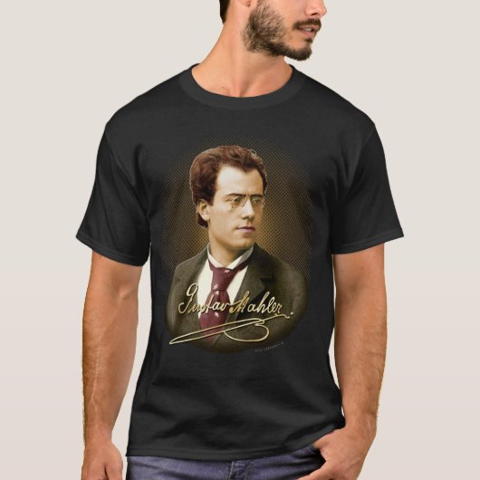 T-shirt Signature de Gustav Mahler (Devant)