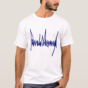 T-shirt Signature de Trump en édition limitée, signature p
