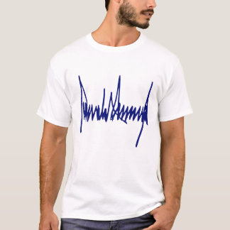 T-shirt Signature de Trump en édition limitée, signature p