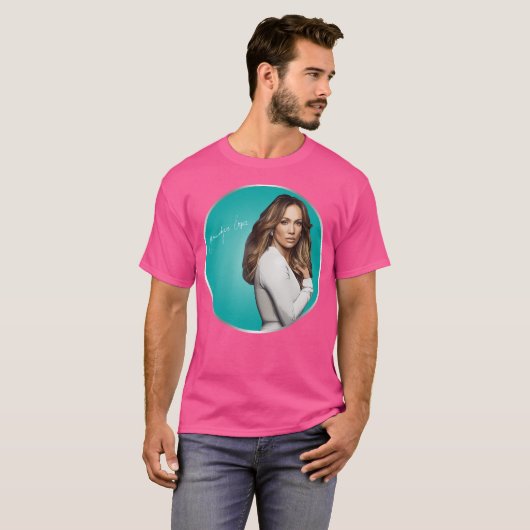 T-shirt Signature Jlo Diva Cadeaux Pour Les Ventilateurs (Devant entier)