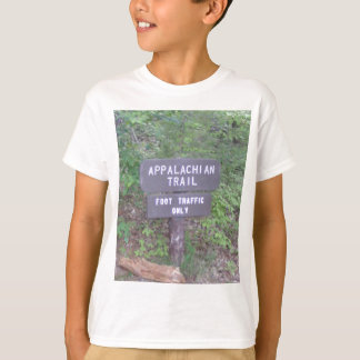 T-shirt signe appalachien de sentier piéton de traînée