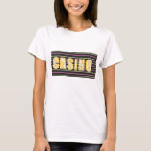 T-shirt Signe Casino avec lettres de points Neon Polka (Devant)