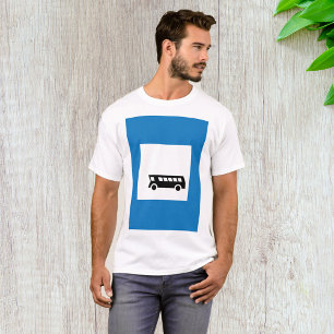 T-SHIRT SIGNE D'ARRÊT D'ARRÊT DE TRANSPORT PUBLIC