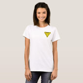 T-shirt Signe de bonheur (Devant entier)