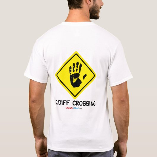 T-shirt Signe de C. Diff Crossing (Dos)