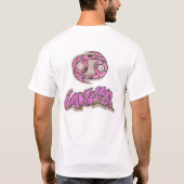 T-shirt Signe de Cancer, Cancer (Dos)