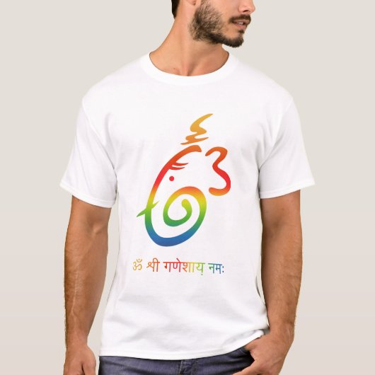 T-shirt Signe de Ganesha (Devant)