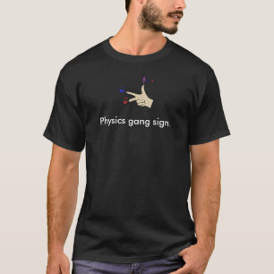 T-shirt Signe de gang physique de la règle de droite