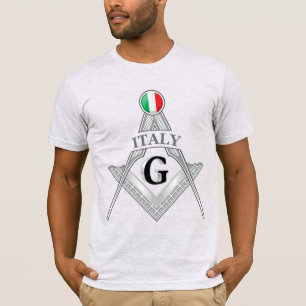 T-shirt signe de la franc-maçonnerie italienne