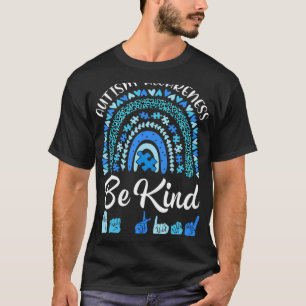 T-shirt Signe de la main sois gentil Mois de la sensibilis