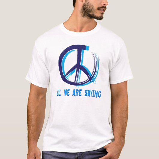 T-shirt Signe de paix (Devant)