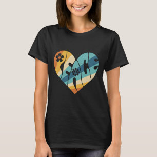 T-shirt SIGNE DE PAIX AMOUR 60s les années 70 Super hippie