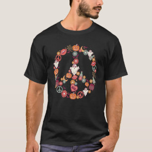 T-shirt SIGNE DE PAIX AMOUR 60s les années 70 Tie Dye Hall