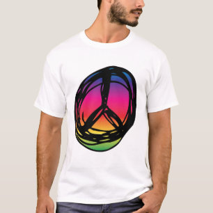 T-shirt Signe de paix de Psychadelic