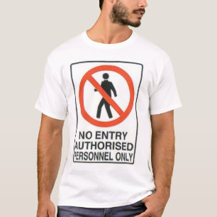 T-shirt signe de risque