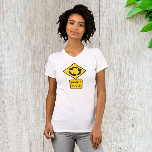 T-shirt SIGNE DE ROUTE DU Cercle DE LA CIRCULATION FEMMES