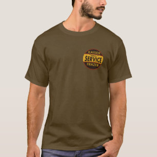 T-shirt Signe de service Vintage Kaiser Frazer