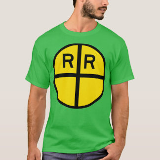 T-SHIRT SIGNE DE TRAVERS FERROVIAIRE