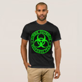 T-shirt Signe d'équipe de réponse de manifestation de (Devant entier)