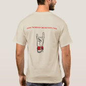 T-shirt Signe des cornes à manches longues (Dos)