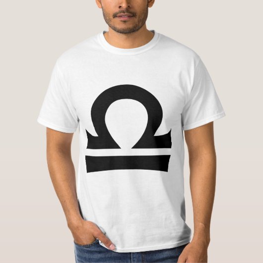 T-shirt Signe d'horoscope de zodiaque de Balance (Devant)