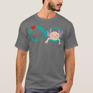 T-shirt SIGNE D'INFINITION DE LA SALADE Mexicaine Axolotl