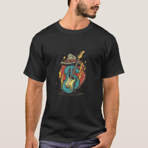 T-shirt Signe Dollar Cool avec Chapeau et Costume de Guita