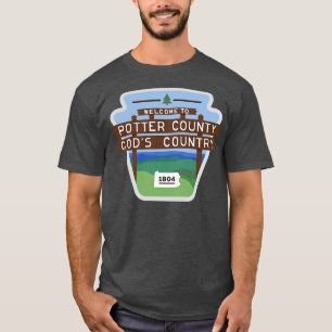 T-shirt SIGNE DU COMITÉ DE POTTER Pennsylvanie