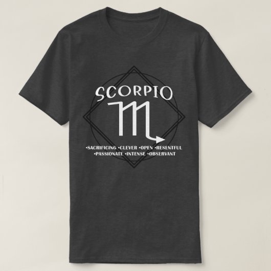 T-shirt Signe du Scorpion (Design devant)