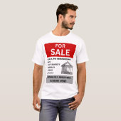 T-shirt Signe du vote de la Cour suprême pour la vente (Devant entier)