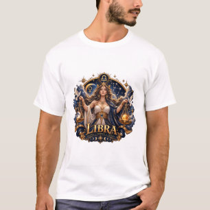 T-shirt Signe du zodiaque Balance Balance céleste Astrolog