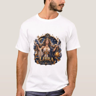 T-shirt Signe du zodiaque Balance Céleste Astrologie