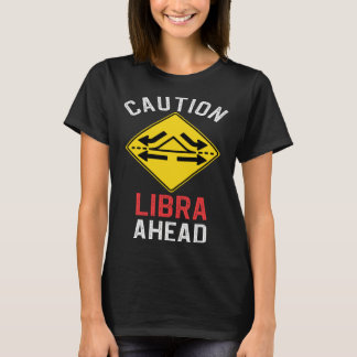 T-shirt Signe du zodiaque Balance Panneau de signalisation