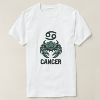T-shirt Signe du zodiaque Cancer Jade Mecha Mascotte