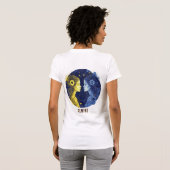 T-shirt Signe du zodiaque Gémeaux (Dos entier)