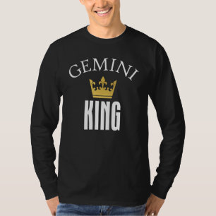 T-shirt Signe du zodiaque Roi Gémeaux_1