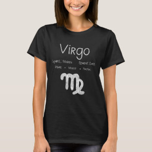 T-shirt Signe du zodiaque Vierge vintage - Astrologie Horo