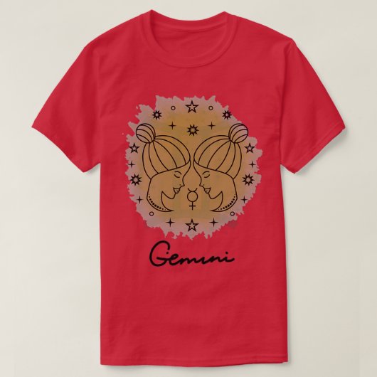 T-shirt SIGNE GEMIN Horoscope (Design devant)
