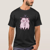 T-shirt SIGNE GEMini Zodiac en Piggy (Devant)