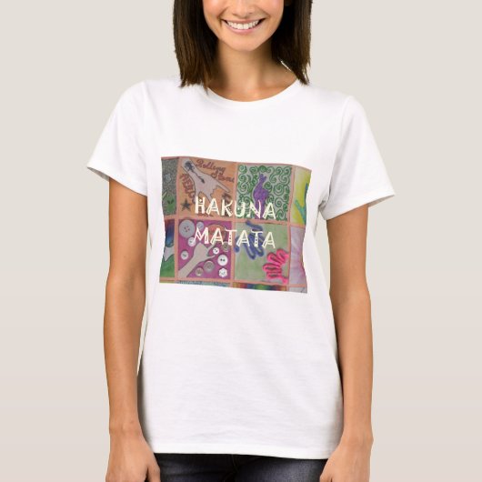 T-shirt Signe Hakuna Matata - Impression (Devant)