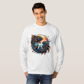 T-shirt SIGNE Horoscope Astrologique Poissons Zodiac (Devant entier)