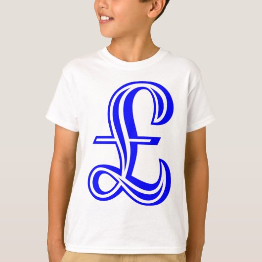 T-shirt Signe Livre - Bleu (Devant)