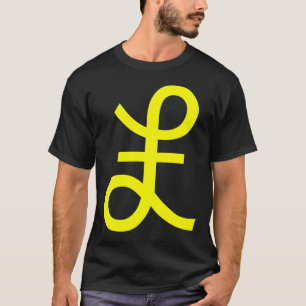 T-shirt Signe Livre - Jaune