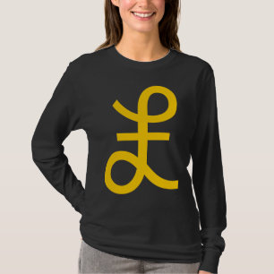 T-shirt Signe Livre - orange