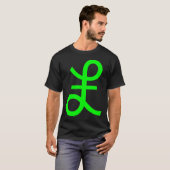 T-shirt Signe Livre - Vert (Devant entier)