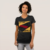 T-shirt Signe néerlandais de bosse de vitesse (Devant entier)