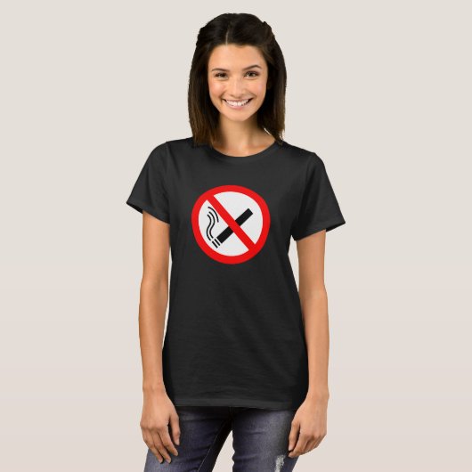 T-shirt Signe NO Smoking - Signal UK (Devant entier)
