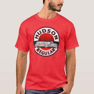 T-shirt Signe régulier vintage d'essence du Hudson
